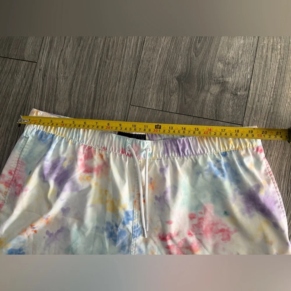 Abercrombie & Fitch  Stretch Pastel Tie-Dye Swim Trunks multicolor Size XXL